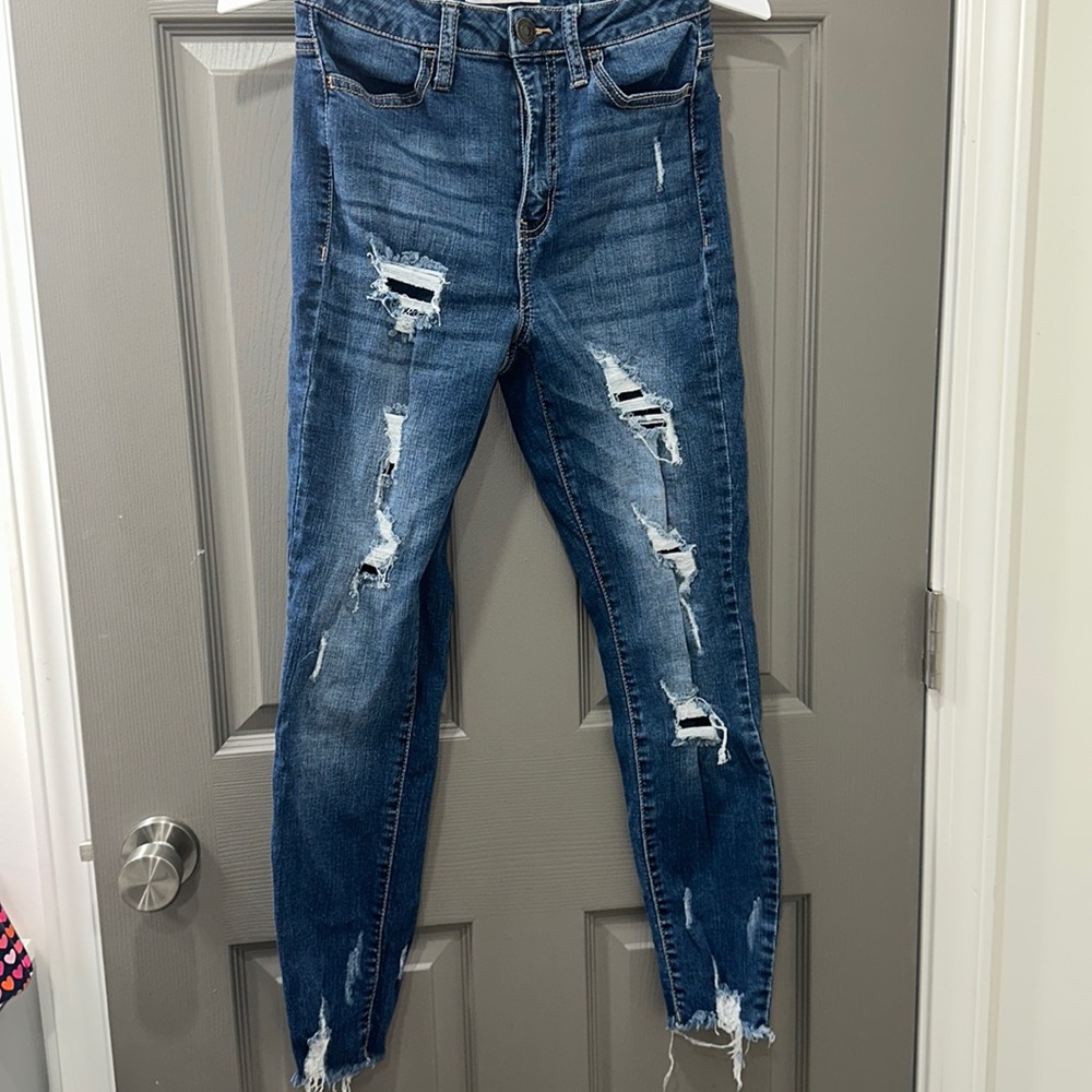 High Rise Ankle Jeggings! Size 5!! Loved these 😩